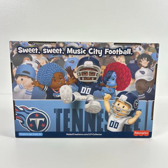 NEW Fisher Price Little People NFL Tennessee Titans Football Figures Toy Set - Picture 5 of 7